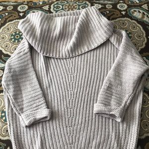 Umgee Mauve Cow Neck sweater